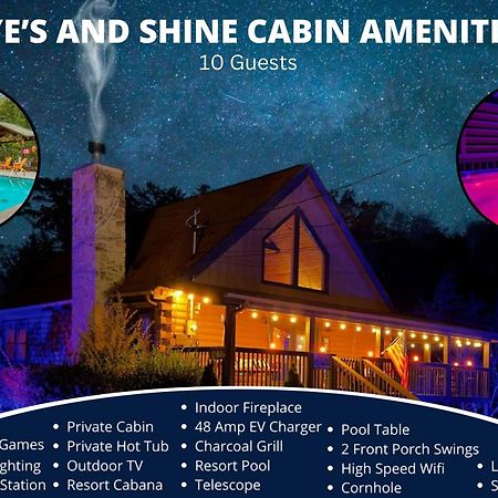 Ryes And Shine Bootlegger'S Cabin! Hot Tub* Pool* Arcade* Billiards *Ev * Pet Friendly Sevierville Εξωτερικό φωτογραφία